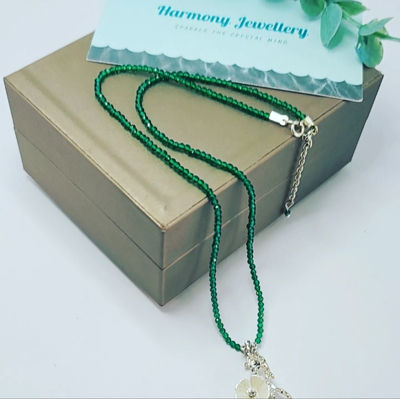 Quartz Rhinestones pendant - Picture 2 of 4